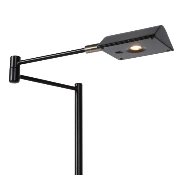 Lucide NUVOLA - Bureaulamp - Ø 20 cm - LED Dimb. - 1x9W 3000K - Zwart - detail 4